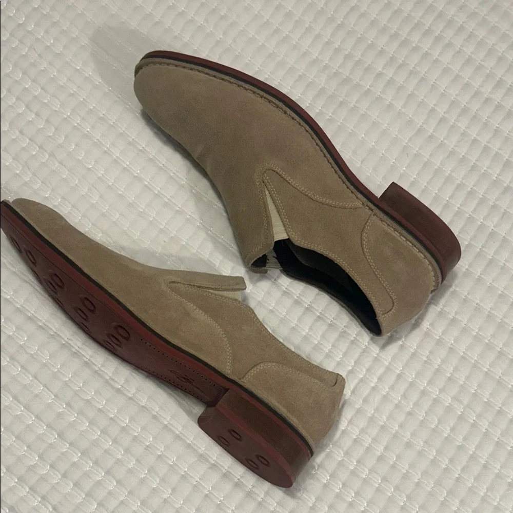 Cole Haan Men's Tan Suede Slip-Ons Loafers size 13M
